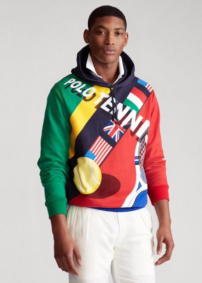 Sudaderas Con Capucha Polo Ralph Lauren Hombre Multicolor - Polo Tennis - HJMQO1307